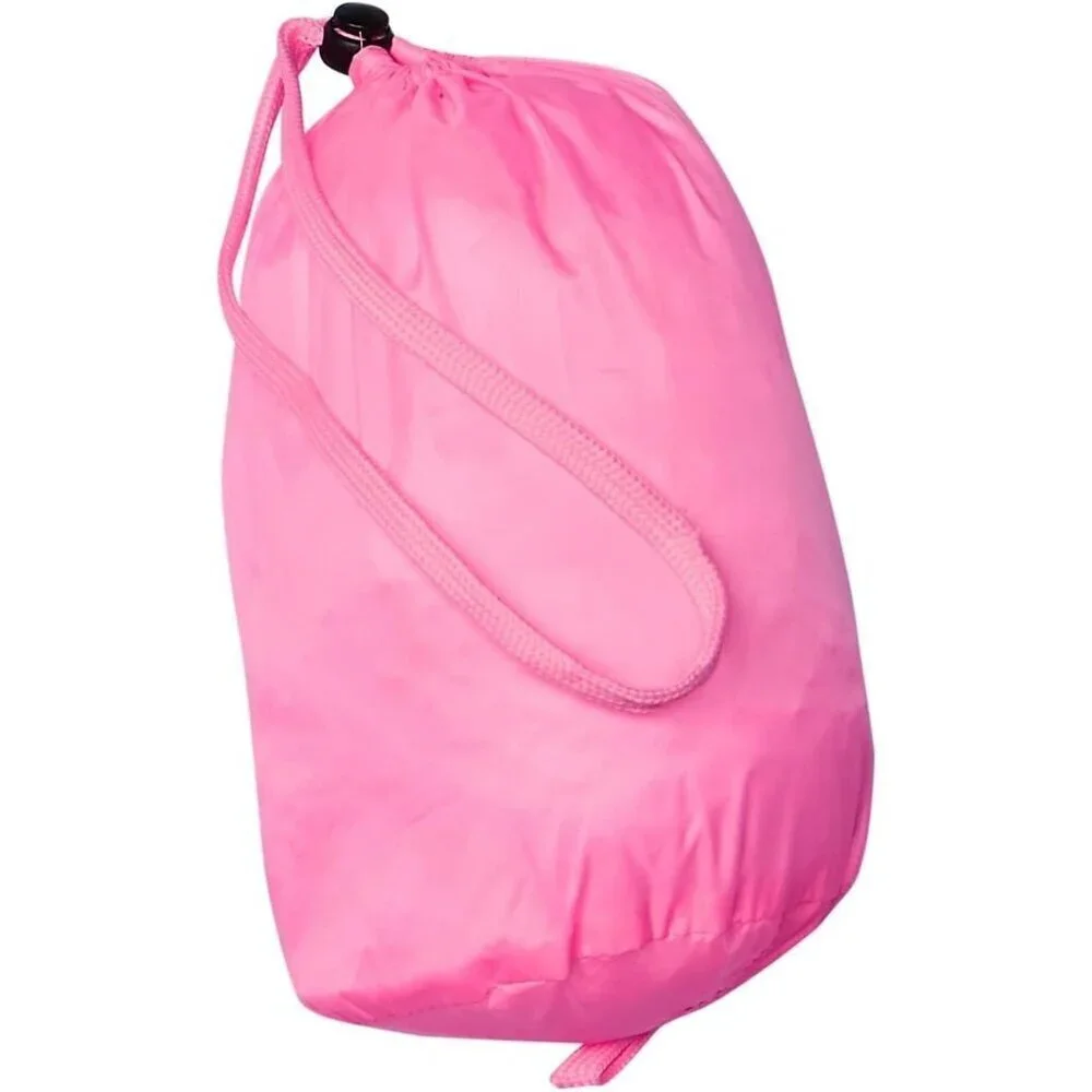 🆕Girls Neon Pink Lightweight Water Resistant Hooded Puffer Jacket Winter Coat